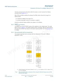 PCF8537AH/1 Datasheet Page 18