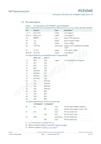 PCF8545ATT/AJ Datasheet Page 6