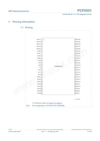 PCF8551BTT/AJ Datasheet Page 4