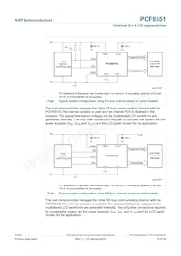 PCF8551BTT/AJ Datasheet Page 15