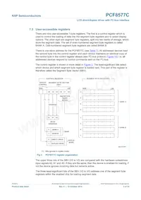 PCF8577CT/3 Datasheet Page 5