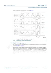 PCF8577CT/3 Datasheet Page 7