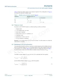 PCF8578T/1 Datasheet Page 10