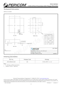 PI3USB9281GEEX數據表 頁面 13