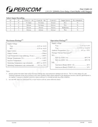 PI6C22409-1HWIEX Datasheet Page 2