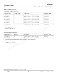 PI6C2408-3WEX Datasheet Page 10