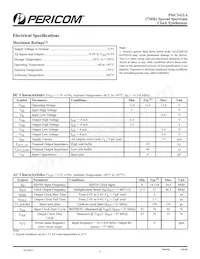 PI6C3421ATEX Datasheet Page 3