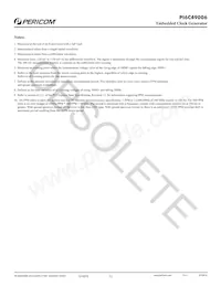 PI6C49006AE Datasheet Page 12