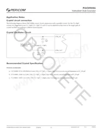 PI6C49006AE 데이터 시트 페이지 13