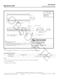 PI6C49006AE Datasheet Page 15