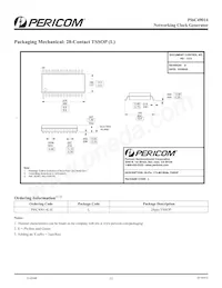 PI6C49014LIEX Datasheet Page 12