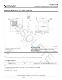 PI6C49021BZDIE Datasheet Pagina 12