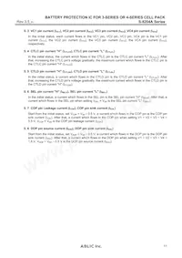 S-8204AAK-TCT1U Datasheet Page 11