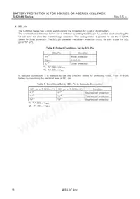 S-8204AAK-TCT1U Datasheet Page 18