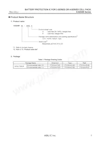 S-8204BBV-TCT1U Datasheet Pagina 3