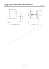 S-8209BAN-T8T1U Datasheet Page 10