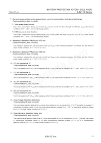 S-8211DBH-M5T1U Datasheet Page 13