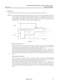 S-8211DBH-M5T1U Datasheet Page 19