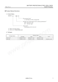 S-8211EAO-M5T1U Datasheet Page 3