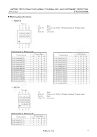 S-8215AAQ-K8T2U Datasheet Page 21