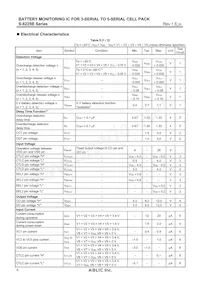 S-8225BAG-TCT1U Datasheet Page 6