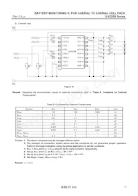 S-8225BAG-TCT1U數據表 頁面 17