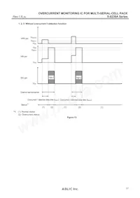 S-8239AAL-M6T1U Datasheet Page 17