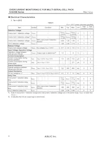 S-8239BAA-M6T1U Datasheet Page 6