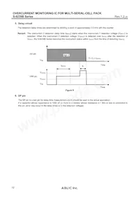 S-8239BAA-M6T1U Datasheet Page 12