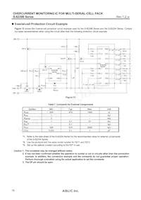 S-8239BAA-M6T1U Datasheet Page 16