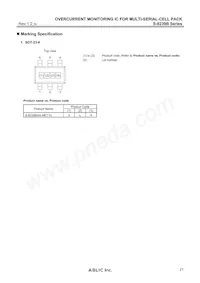 S-8239BAA-M6T1U Datasheet Page 21