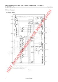 S-8243BAFFT-TB-G Datasheet Pagina 2