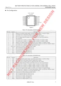 S-8243BAFFT-TB-G Datasheet Pagina 5