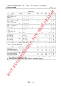 S-8243BAFFT-TB-G Datasheet Page 8