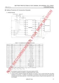 S-8243BAFFT-TB-G 데이터 시트 페이지 23