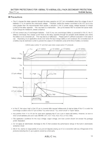 S-8244ABKFN-CFKT2S Datasheet Page 19