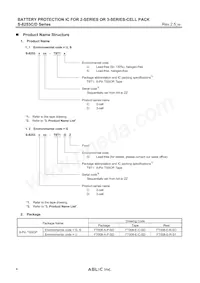S-8253DAK-T8T1S Datasheet Page 4