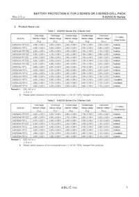 S-8253DAK-T8T1S Datasheet Page 5