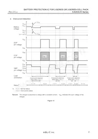 S-8253DAK-T8T1S Datasheet Pagina 21