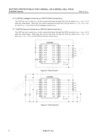 S-8254ABMFT-TB-U Datasheet Page 12