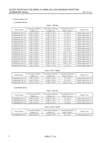 S-8264AAK-T8T1U Datasheet Page 6