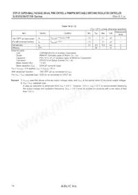 S-8358B60UA-NRTT2G Datasheet Page 14
