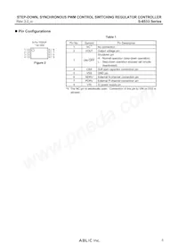 S-8533A41AFT-TB-U Datasheet Page 5