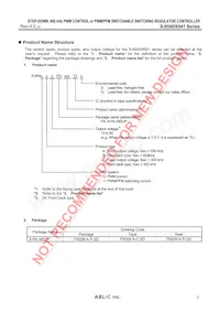 S-8541C32FN-IIRT2G Datasheet Page 3