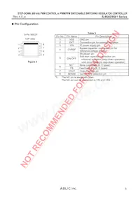 S-8541C32FN-IIRT2G Datasheet Pagina 5