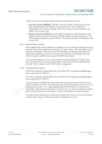 SC16C752BIBS Datasheet Pagina 10