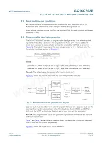 SC16C752BIBS Datasheet Page 17