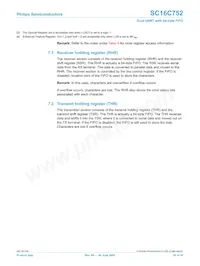 SC16C752IB48 Datasheet Page 20