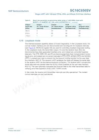 SC16C850SVIBS Datasheet Page 13