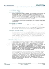 SC16C850VIBS Datasheet Page 16